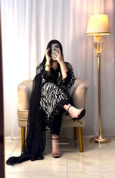 MARIA B SILK EMBROIDERY DRESS 3 PIECE 2310